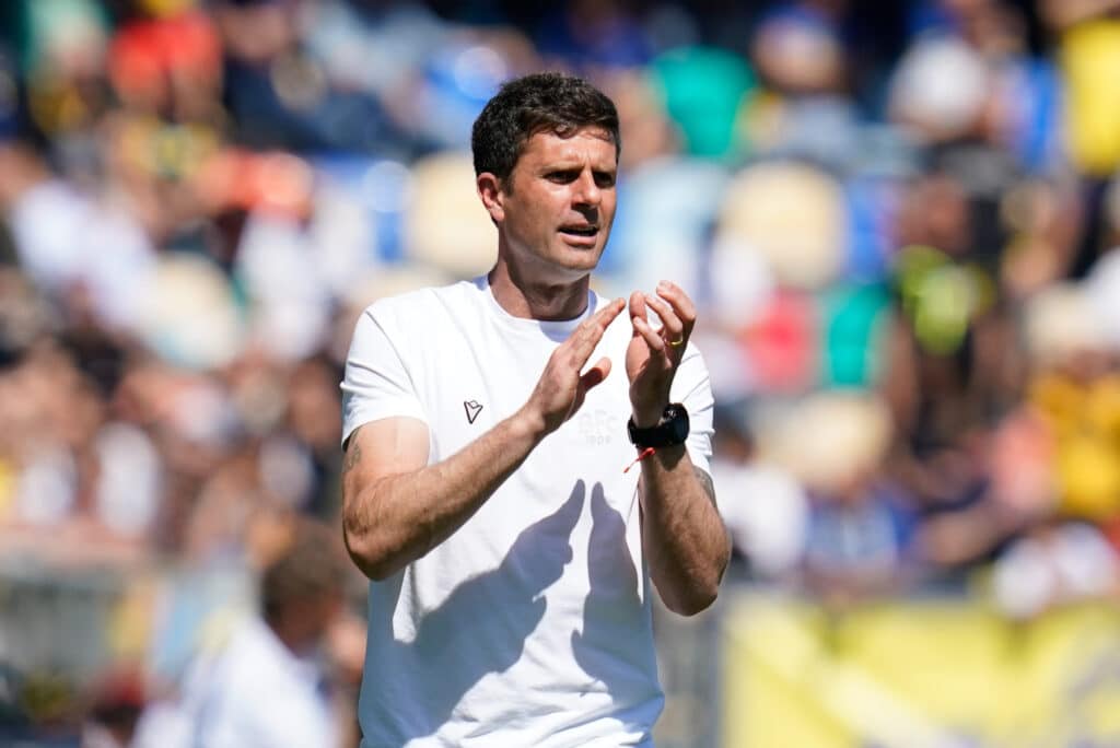 Thiago Motta: El artifice del Bologna revelación en la Serie A. (Photo by Giuseppe Maffia/NurPhoto via Getty Images)