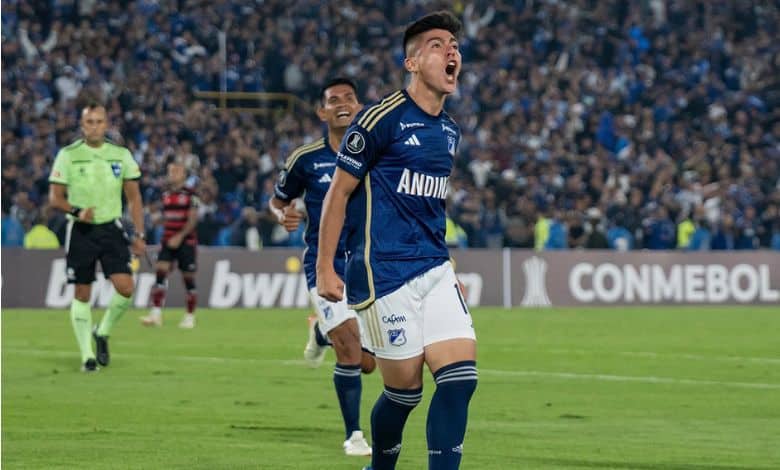 Millonarios Copa Libertadores 2024, partido Millonarios vs. Junior de Cuadrangulares