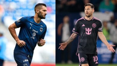 Nicolás Sánchez y Lionel Messi