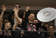 El Bayer Leverkusen de Xabi Alonso, el equipo sensación entre los campeones 2024.