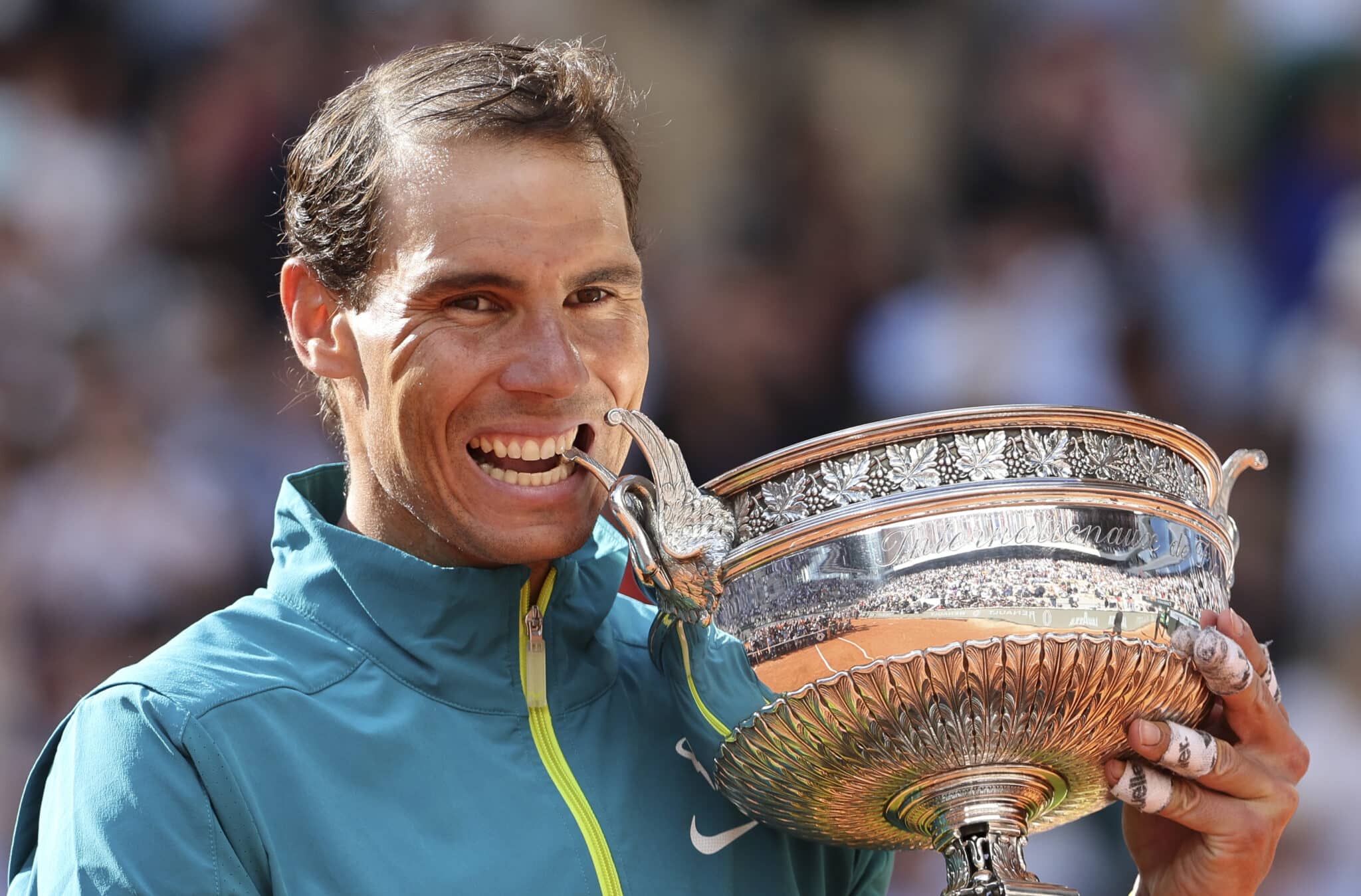 Rafael Nadal en Roland Garros