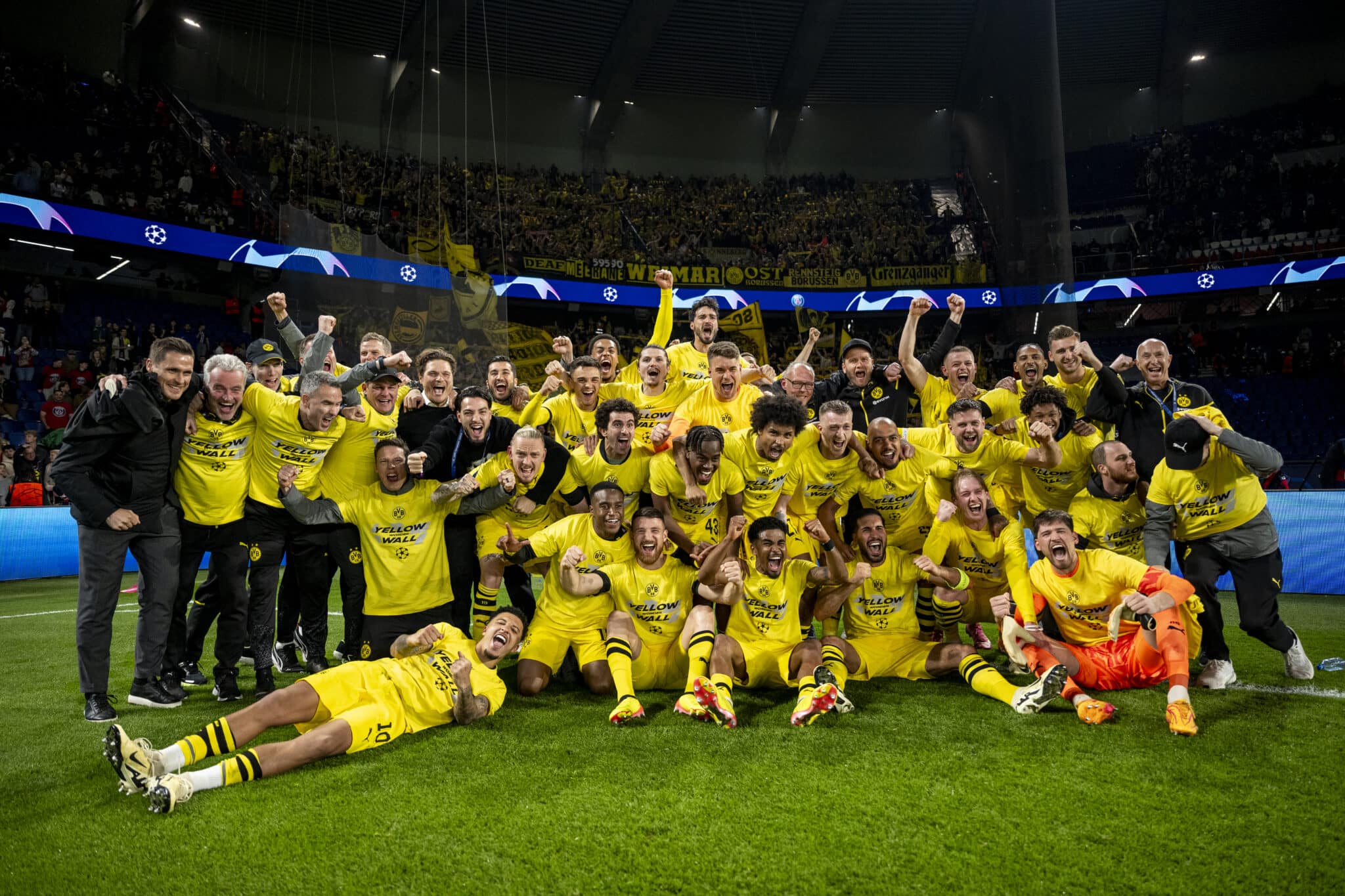 Borussia Dortmund en la final de la Champions League