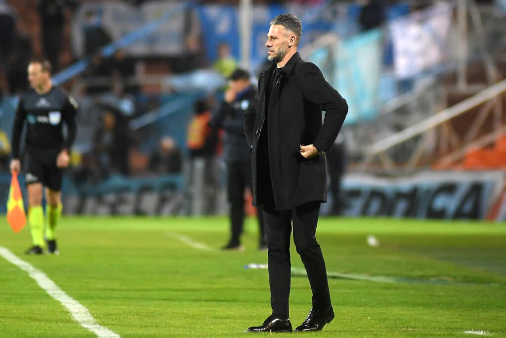 Martín Demichelis y la eliminación de River en la Copa Argentina. (Photo by Ramiro Gomez/Getty Images)