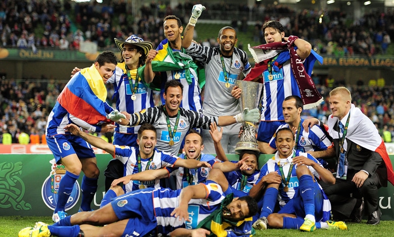 James Rodríguez Radamel Falcao Europa League Porto