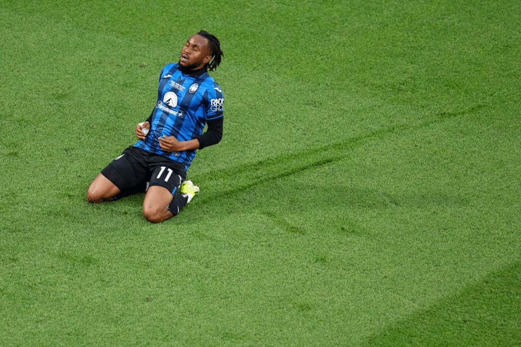 Ademola Lookman: La figura de la Atalanta Campeona de la Europa League. Foto: Getty Images.