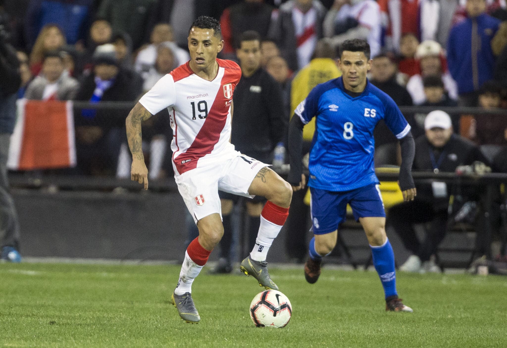 Perú vs. El Salvador jugaron un amistoso en Pennsylvania.