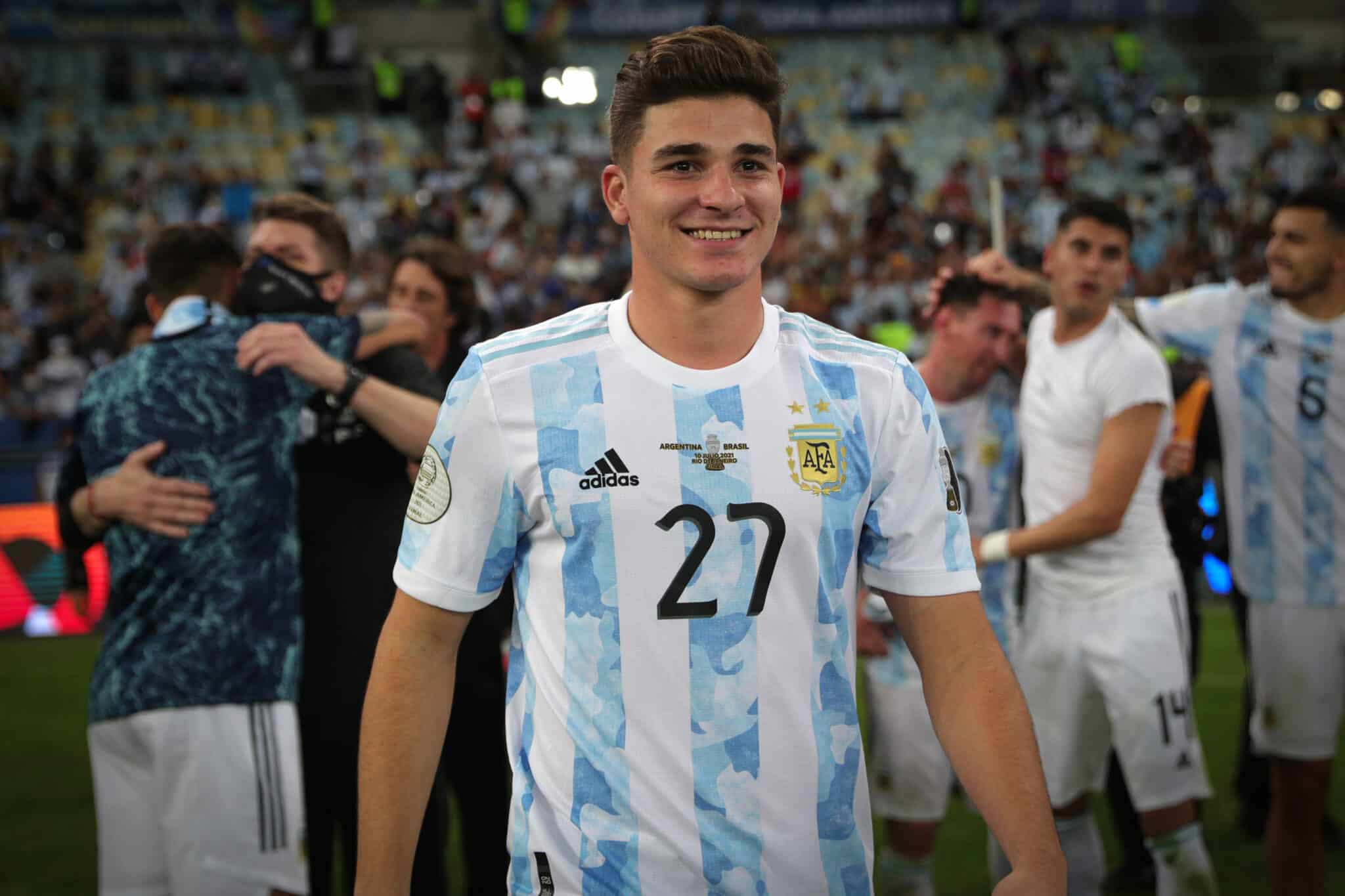 Julián Álvarez en la Copa América 2021