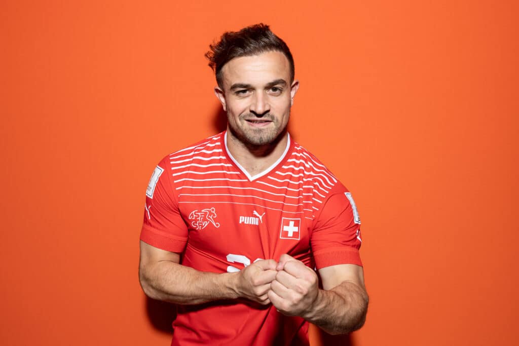 Suiza vs Alemania Xherdan Shaqiri