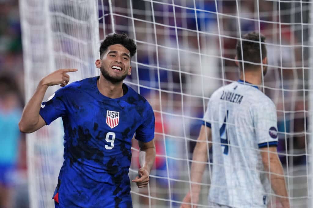 Ricardo Pepi Estados Unidos vs Bolivia