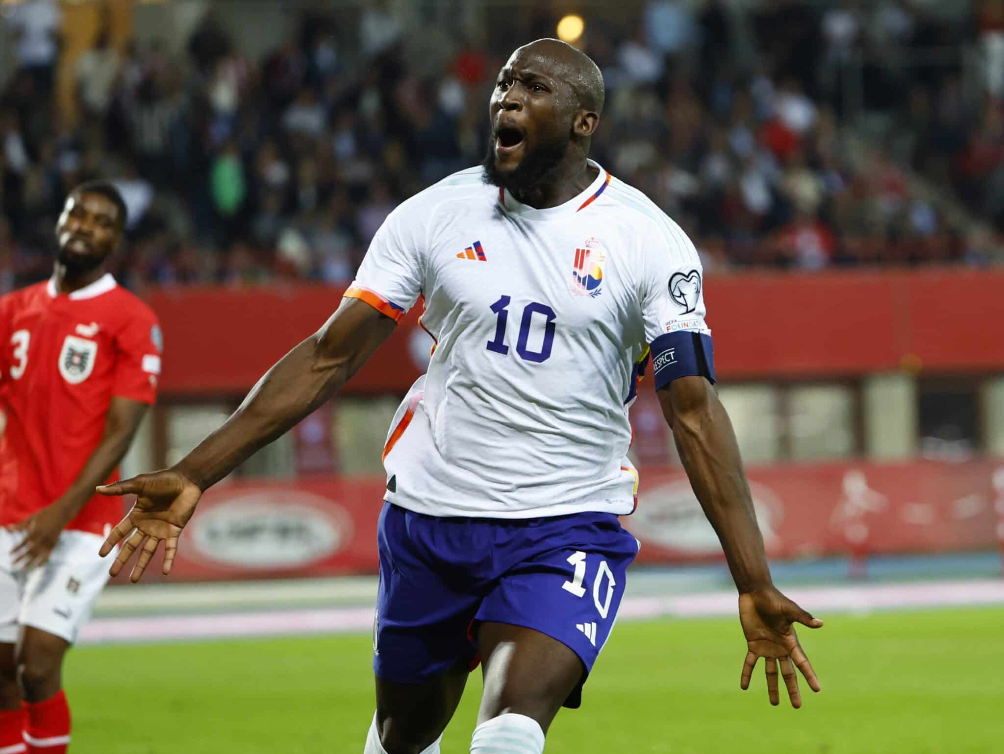 Bélgica vs Rumania Romelu Lukaku