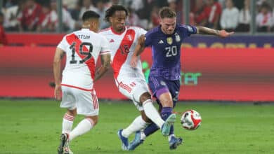 Argentina vs. Perú por la Copa América.