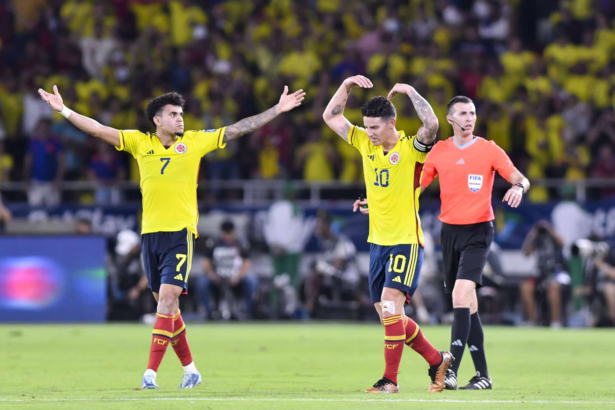James Rodríguez con la Selección Colombia