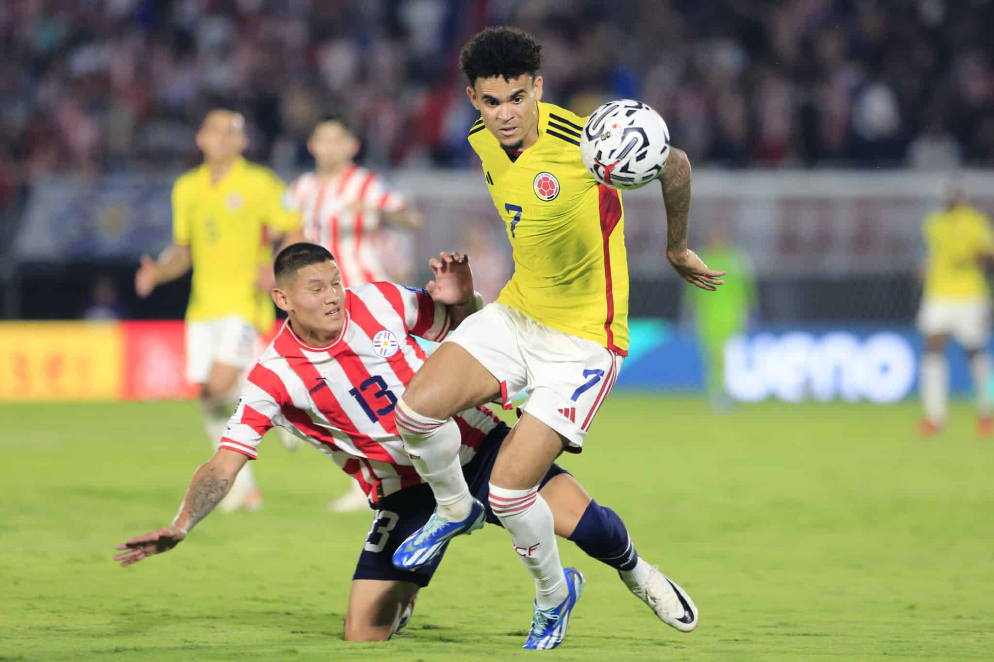 Colombia vs. Paraguay, una de las historias más parejas en el fútbol Sudamericano.