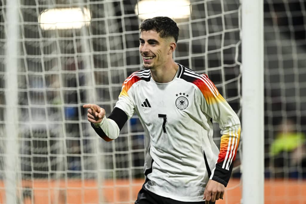 Suiza vs Alemania vs Dinamarca Kai Havertz Alemania vs España