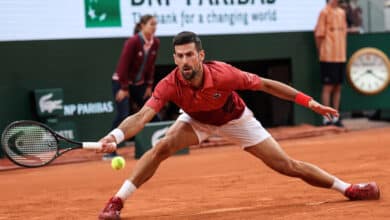 Novak Djokovic en Roland Garros