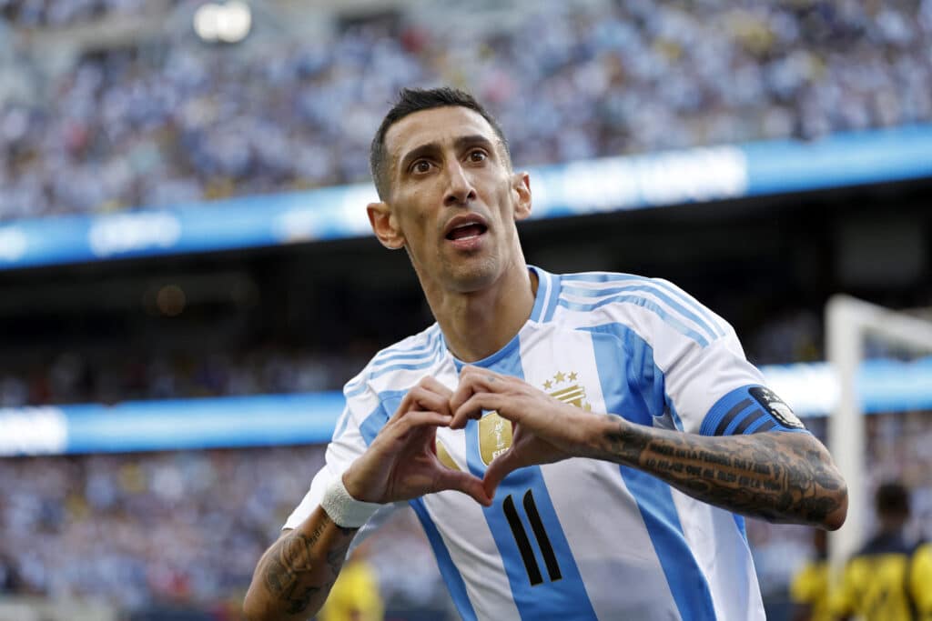 México vs Argentina Copa América  Angel Di Maria