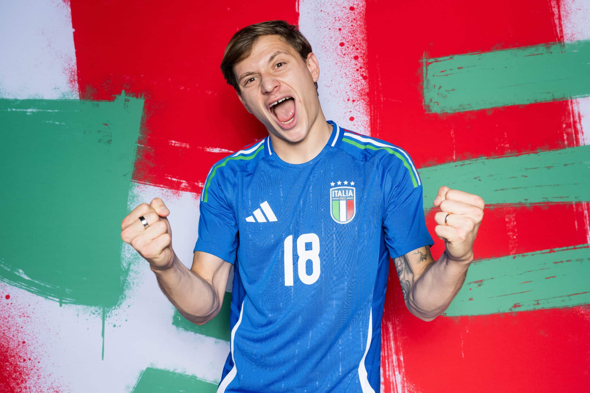 Suiza vs Italia Eurocopa Alemania 2024 Nicolo Barella