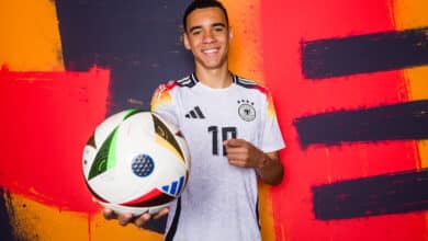 Alemanica vs Dinamarca Jamal Musiala Alemania vs España