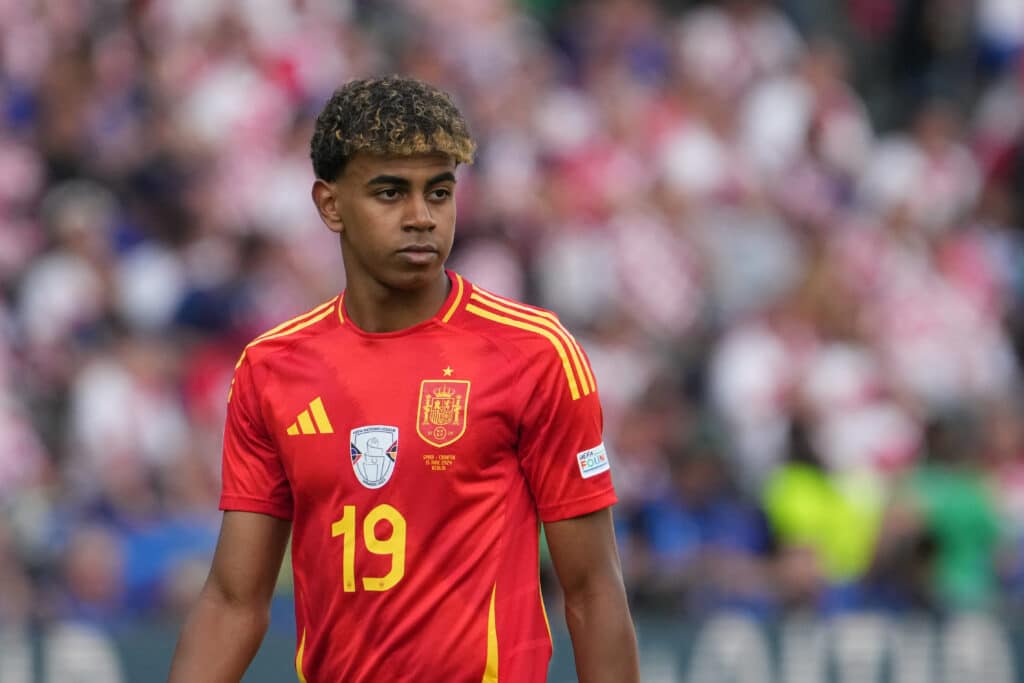 Lamine Yamal es una de las figuras de España en la EURO 2024. (Photo by Masashi Hara/Getty Images)