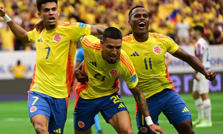 La Selección Colombia durante la Copa América 2024