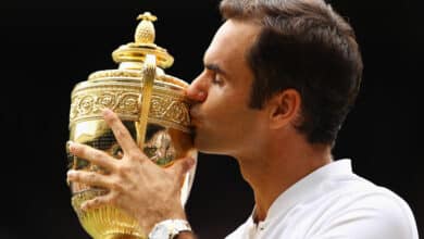 Federer en Wimbledon