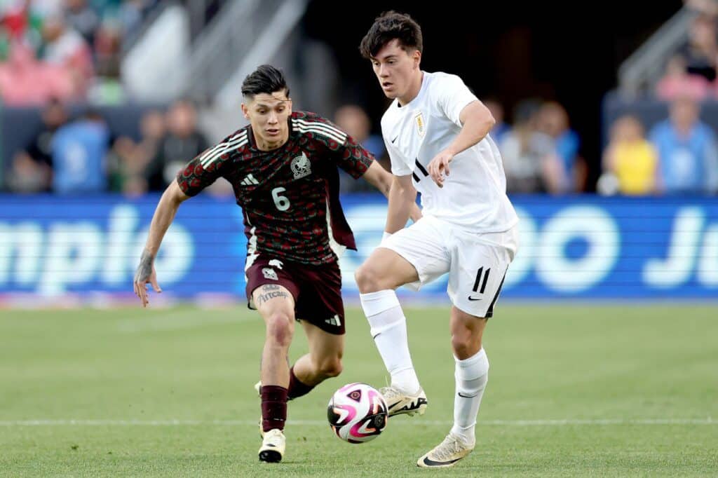 Tras la goleada sufrida ante Uruguay, Jaime Lozano podría dejar de ser el entrenador de México. Foto: getty images.