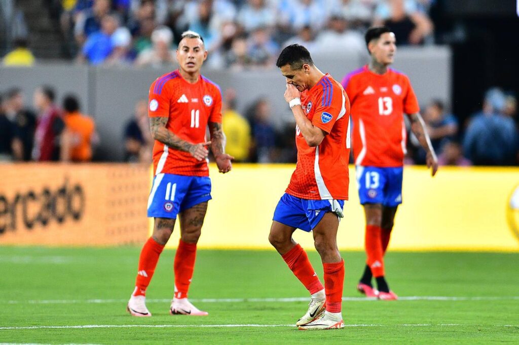 Las opciones de Chile para clasificar a Cuartos de Final de la Copa América. Foto: Photosport.