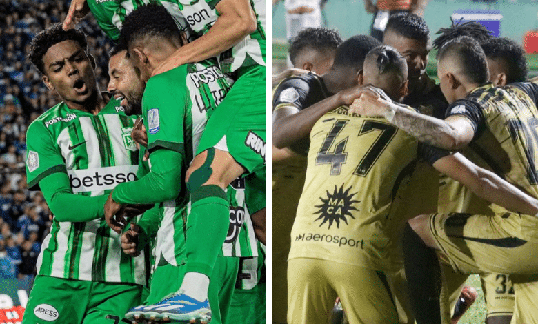 Atlético Nacional vs Águilas Doradas por la Liga BetPlay 2024