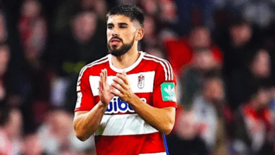 Bruno Méndez con Granada FC, próximo refuerzo de CD Toluca.