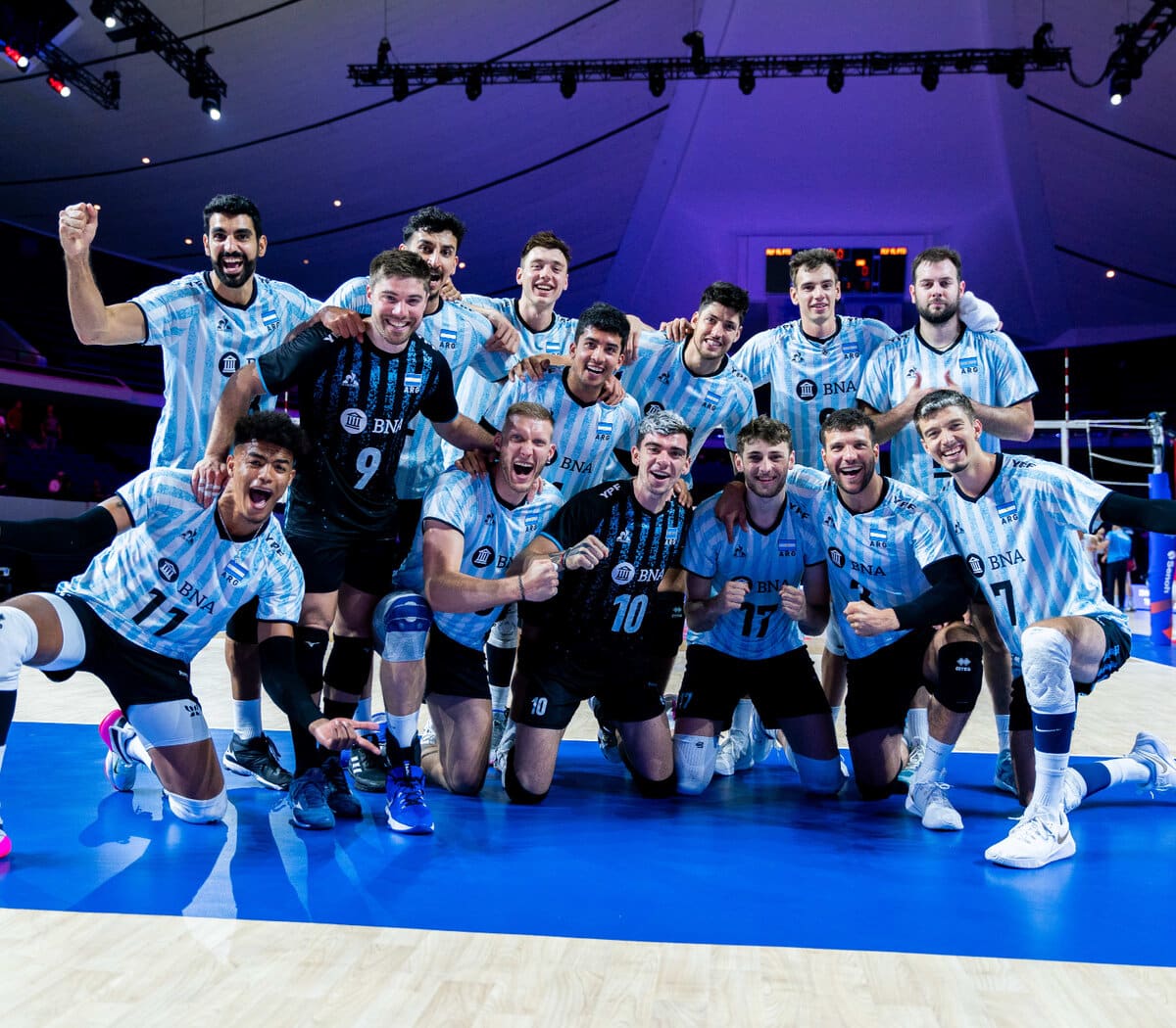Argentina debuta en vóley ante Estados Unidos en los Juegos Olímpicos 2024. (@SomosVoley)