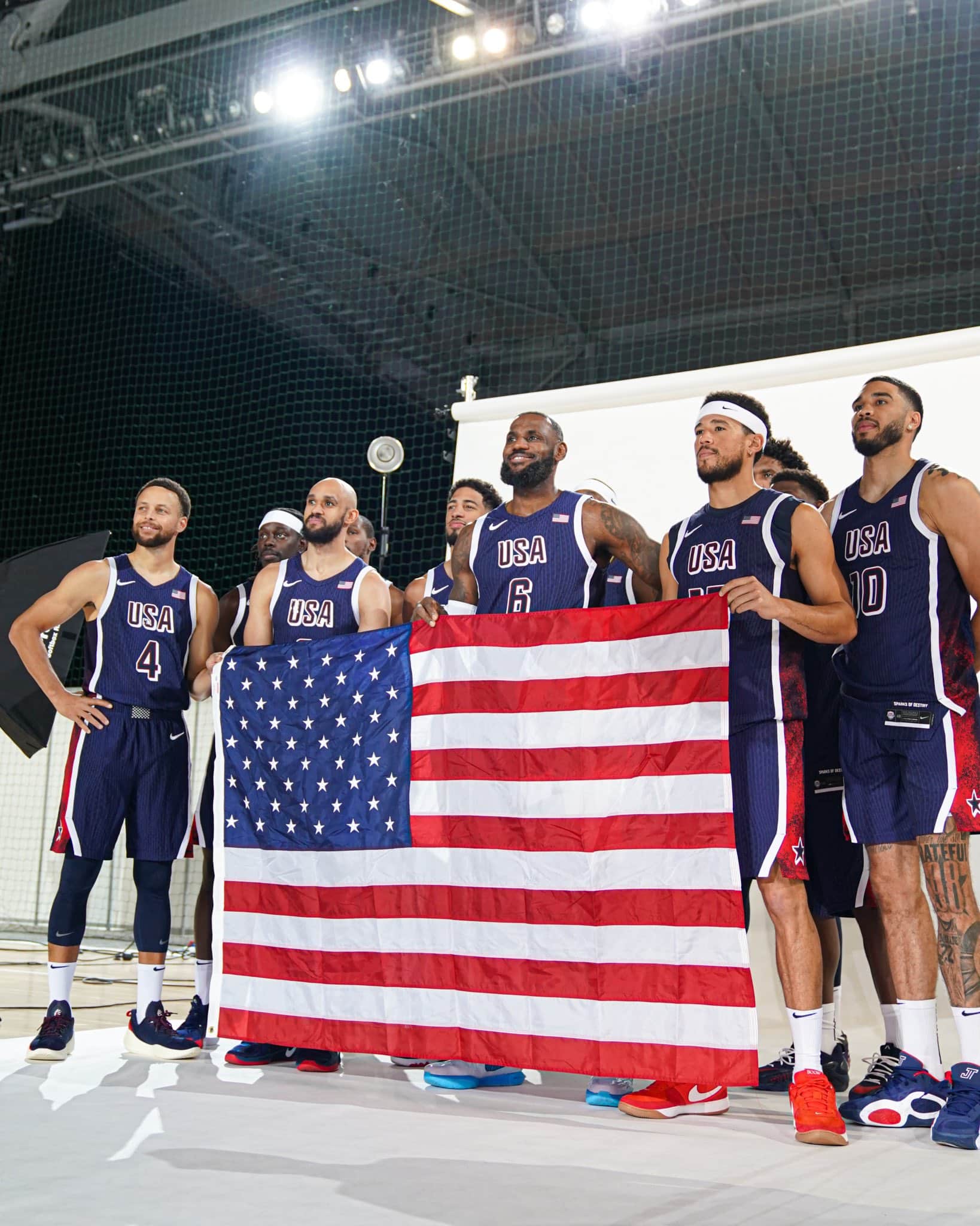 Estados Unidos es la favorita para llevarse el oro en los Juegos Olímpicos 2024. (@usabasketball)