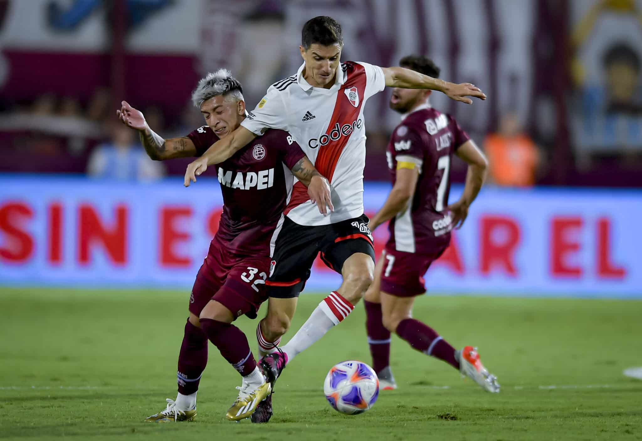 River vs. Lanús se enfrentarán el próximo domingo en Núñez.