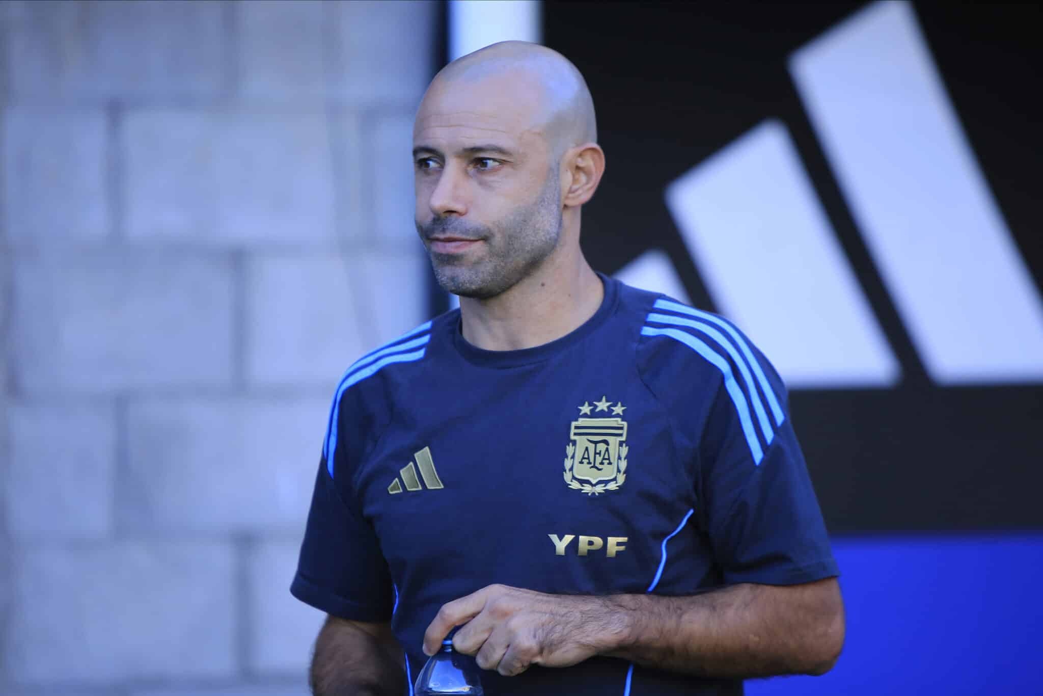 Javier Mascherano entrenador Selección Argentina Sub 23 derrota vs. Marruecos