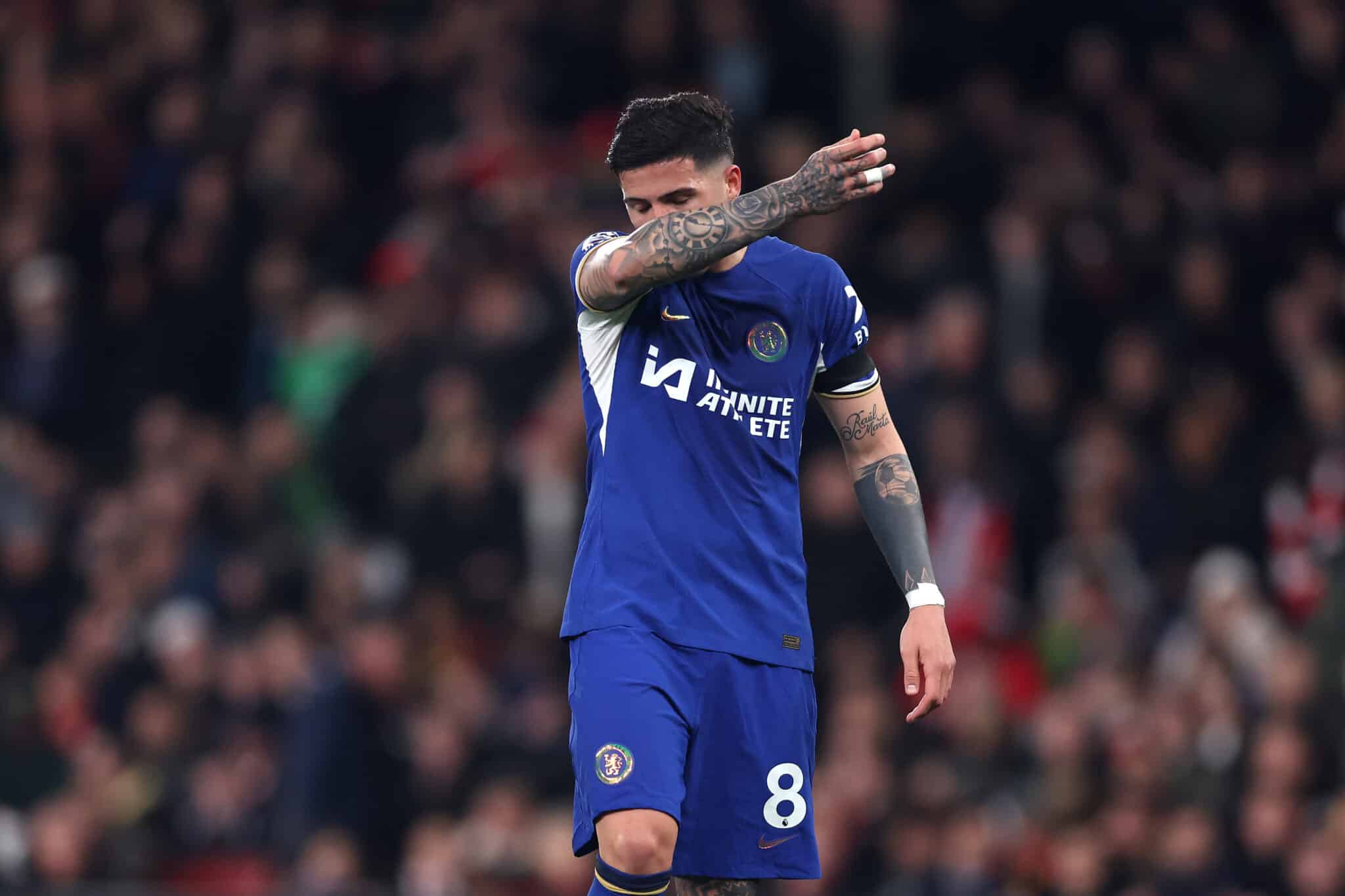 Enzo Fernández, uno de las claves del éxito del Chelsea.