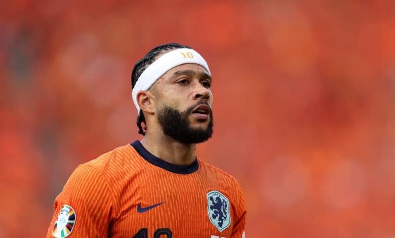 Países Bajos vs Turquía Memphis Depay