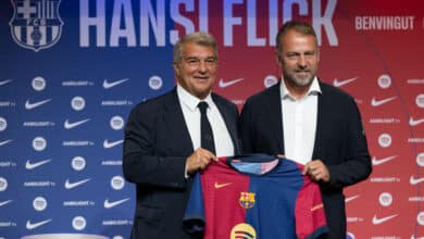 flick con laporta seguiran con barcelona hoy