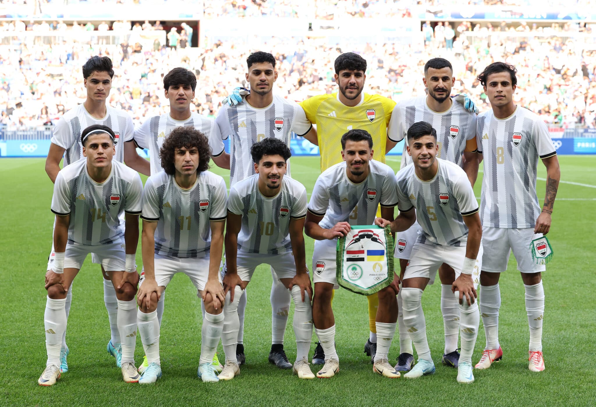 Las figuras de Irak en los Juegos Olímpicos rival de Argentina