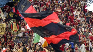 aficionados del Atlanta United en un partido ante Montreal Impact en el Mercedes-Benz Stadium mls all-stars vs liga mx all-stars