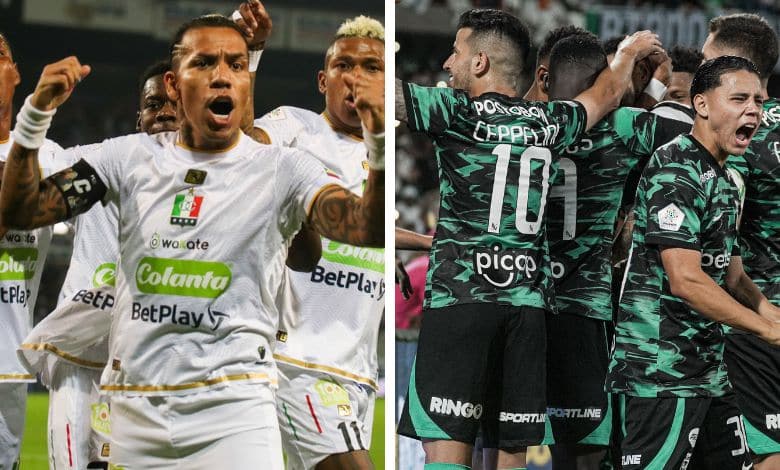 Once Caldas vs Atlético Nacional por la fecha 3 de la Liga BetPlay 2024