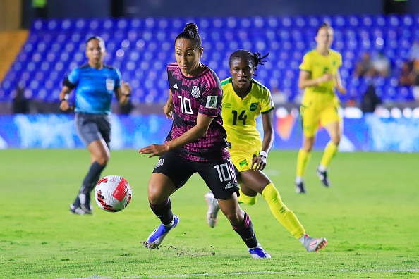 Selección Mexicana Femenil  Stephany Mayor  Concacaf W 2022 Jamaica