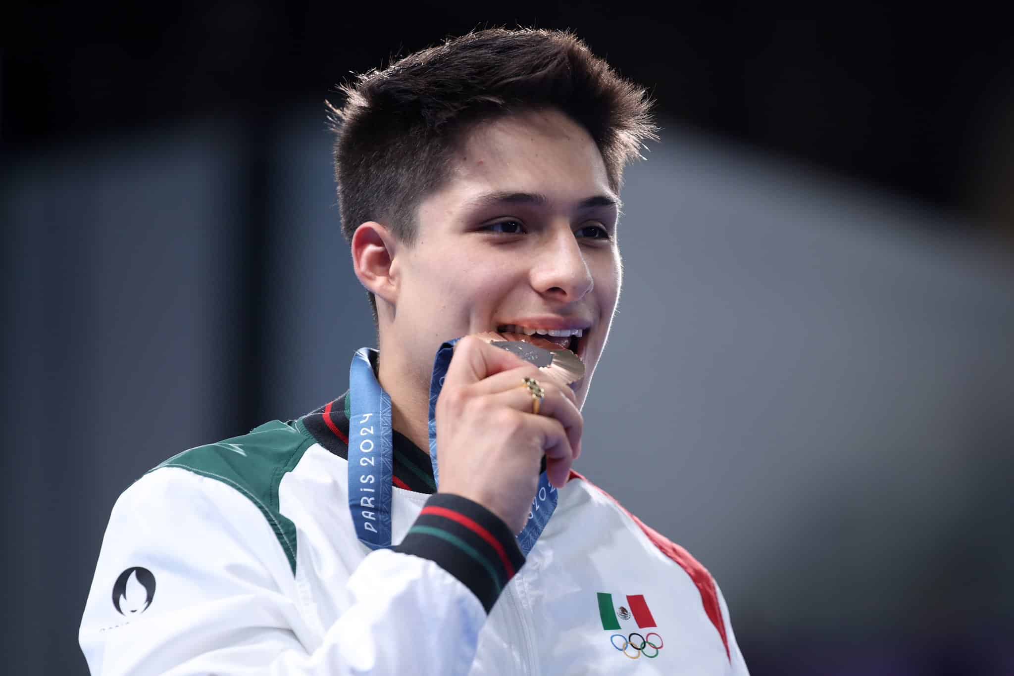 Osmar Olvera consiguió una medalla de bronce para México en estos Juegos Olímpicos 2024. (@juegosolímpicos)