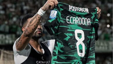 Edwin Cardona sería titular con Atlético Nacional vs. Millonarios en Medellín