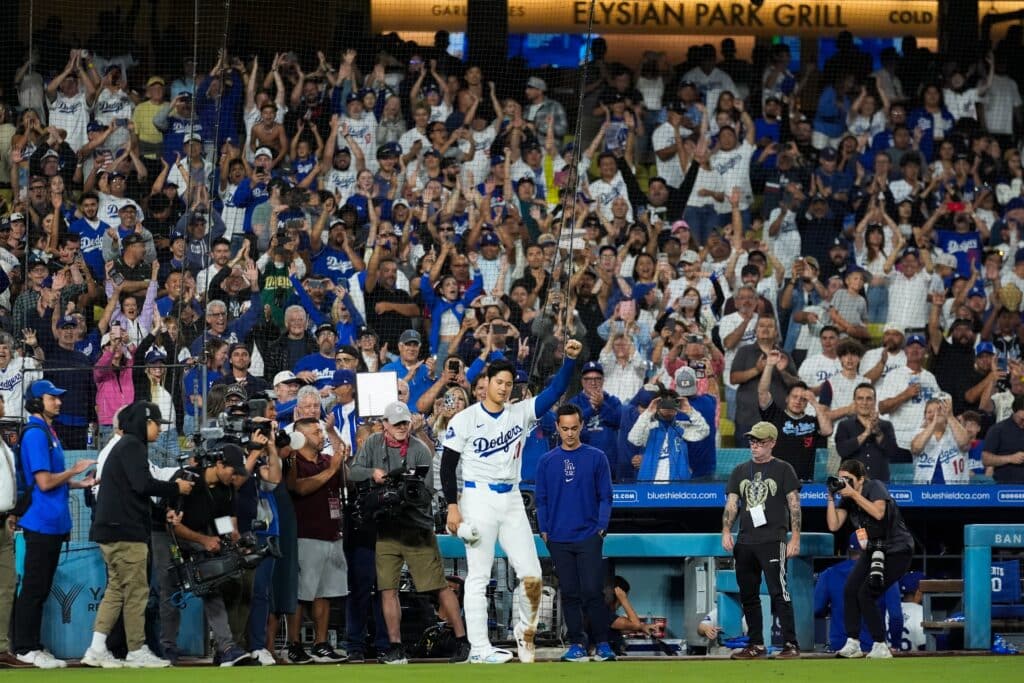 Dodgers vs Braves será uno de los encuentros especiales que tendrá la MLB este lunes.