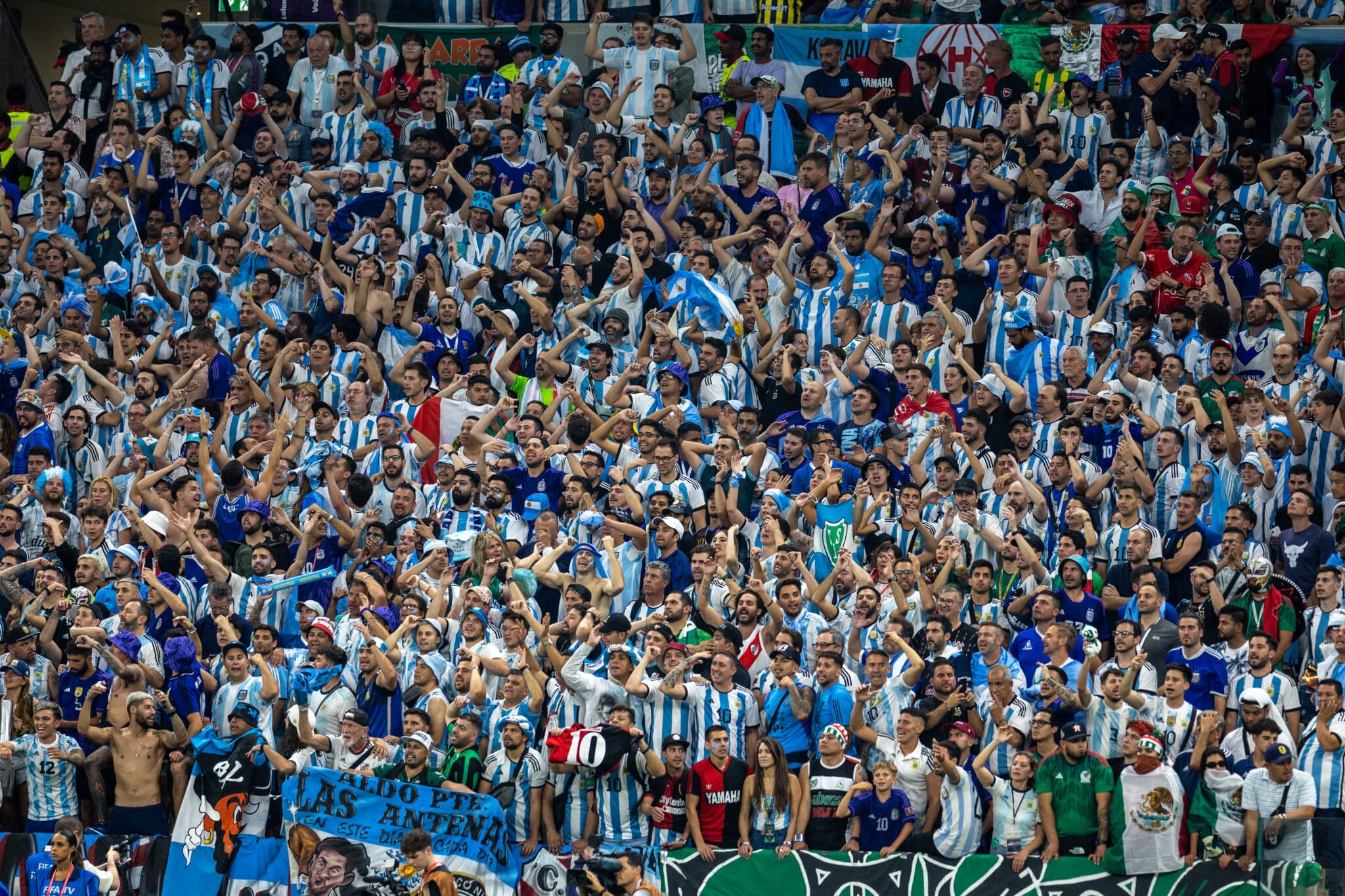 Argentina sin entradas populares