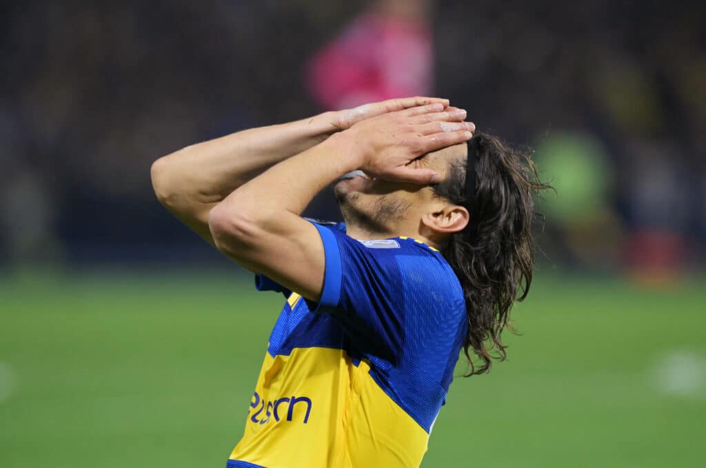 Edinson CAVANI en boca