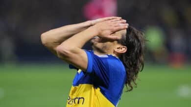 Edinson CAVANI en boca