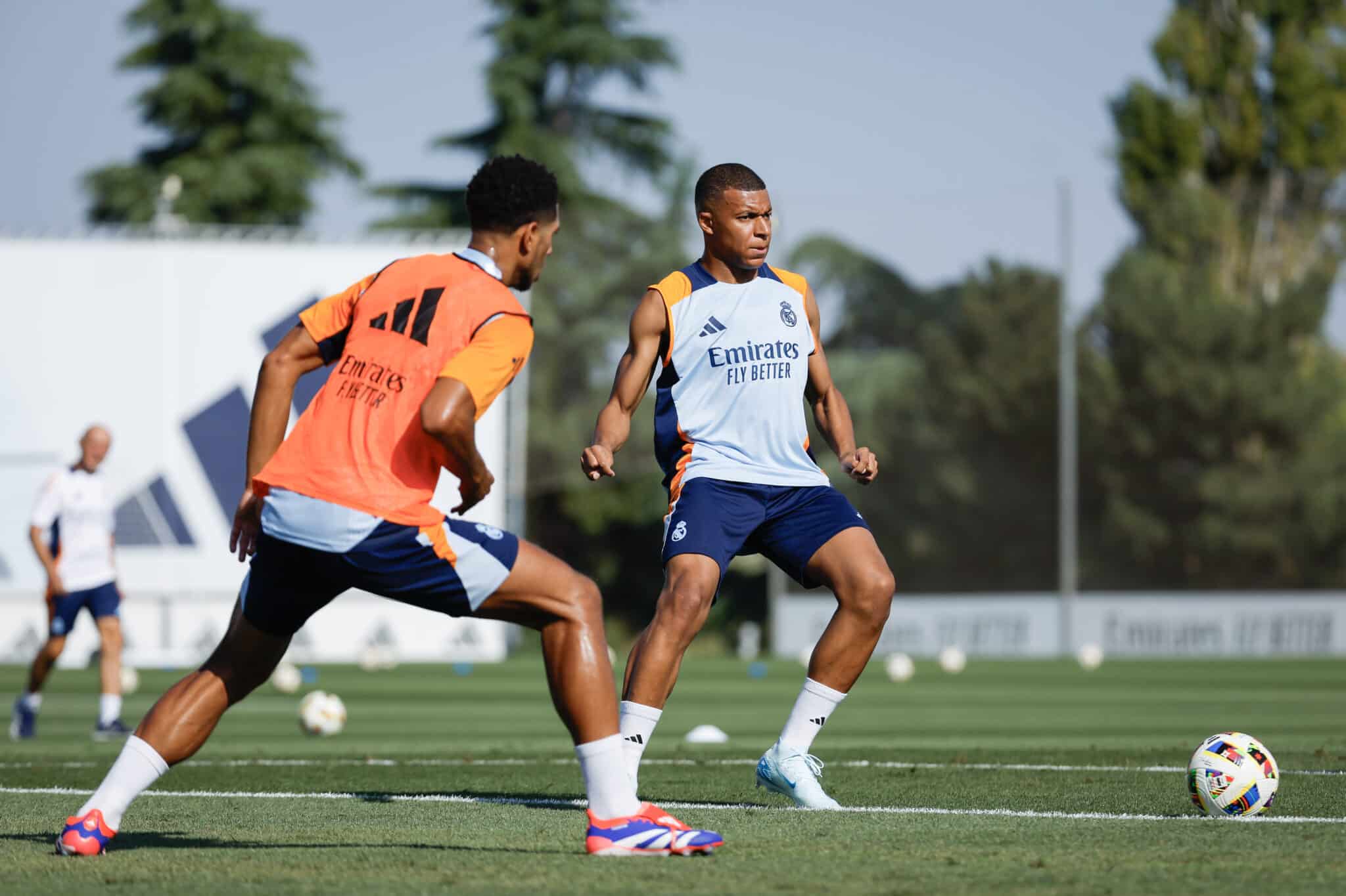 Kylian Mbappé entrenamiento Real Madrid