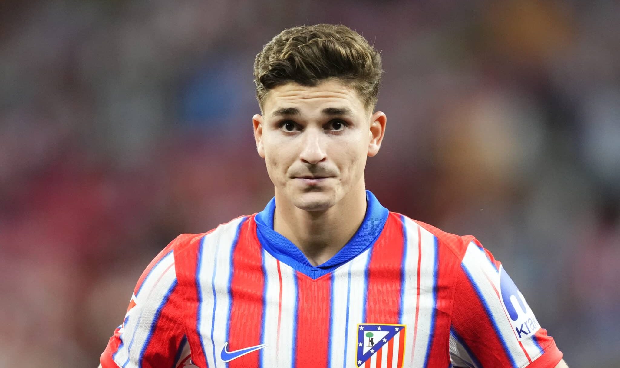 Estadísticas de Julián Álvarez en el triunfo vs Levante. (Getty Images)