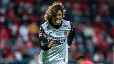 Joaquín Montecinos con Xolos de Tijuana en Liga MX, Estadio Caliente 2022-2023