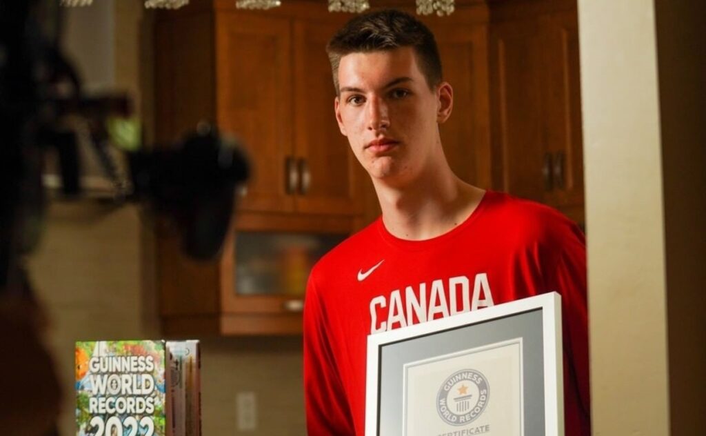 Olivier Rioux, el jugador que busca hacer historia en la NBA.